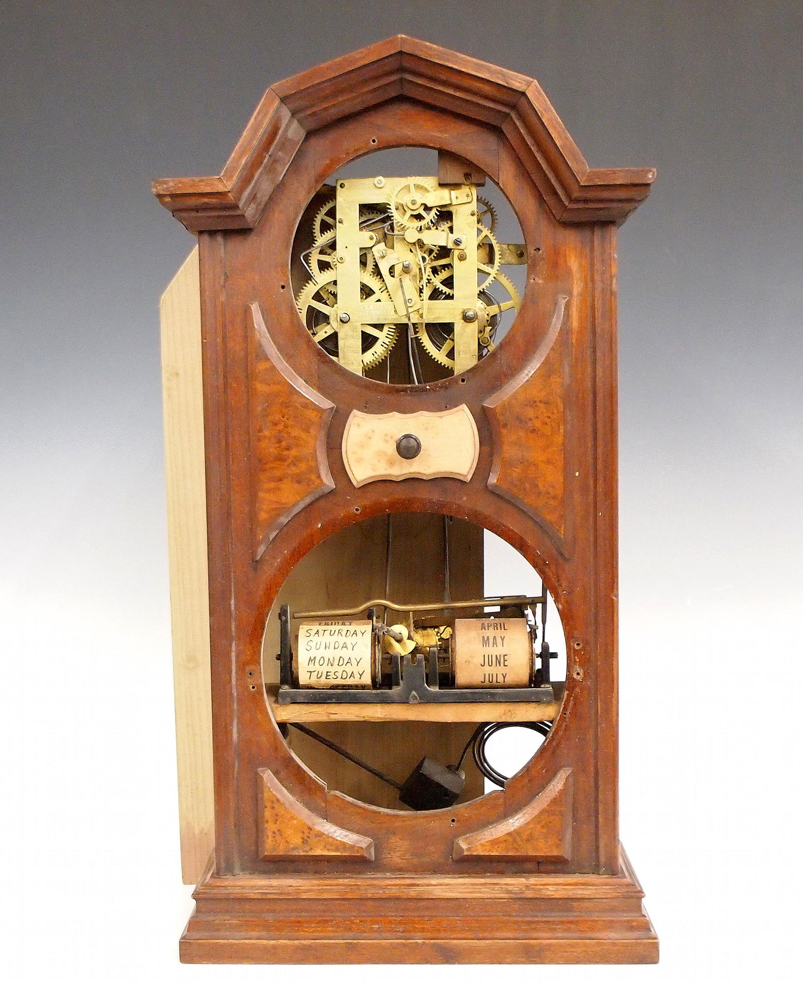 Ithaca Library No. 8 Calendar Clock Project (1 of 3)