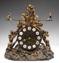 Iron Novelty Clock