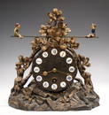 Iron Novelty Clock