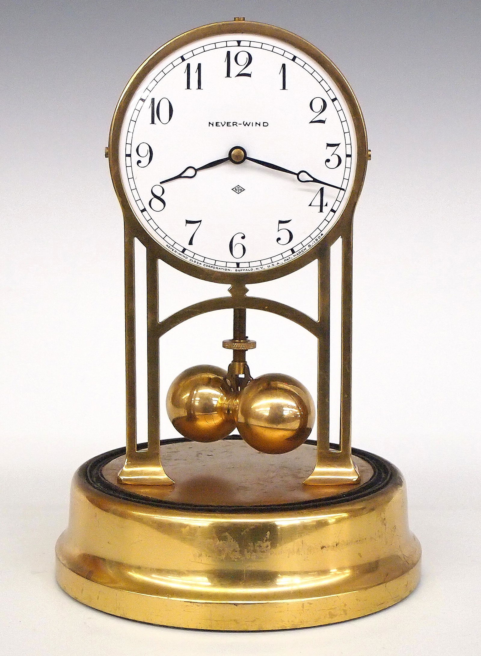 Cloister Clock Co Never-Wind (1 of 3)