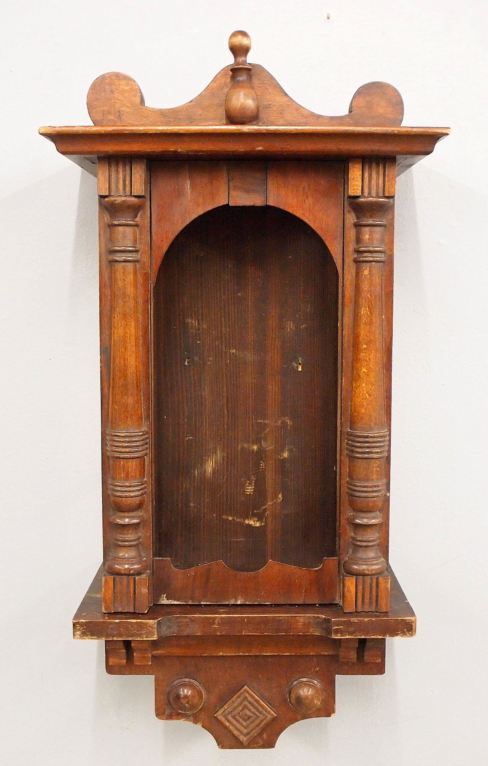 Walnut Wall Clock (1 of 2)