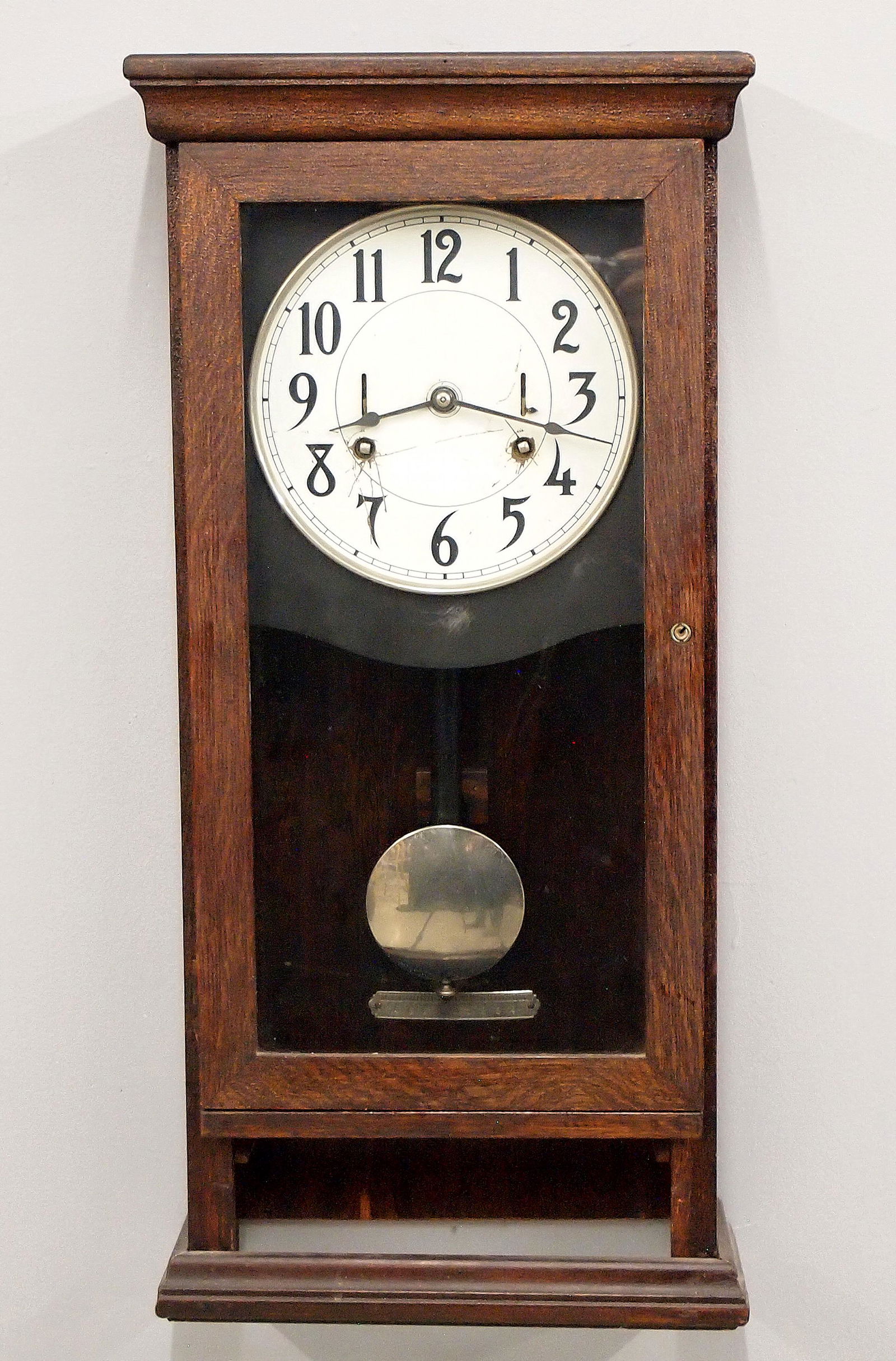 Oak Time Clock (1 of 1)