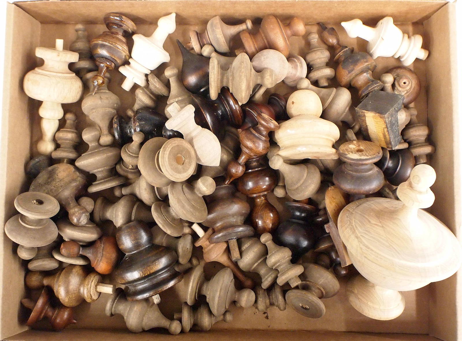 Wooden Clock Finials (0188) on Apr 07, 2023 Schmidt's Antiques Inc. Since 1911 in MI