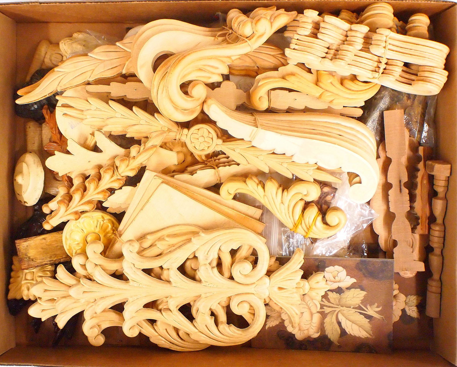 Wooden Clock Case Parts (1 of 1)