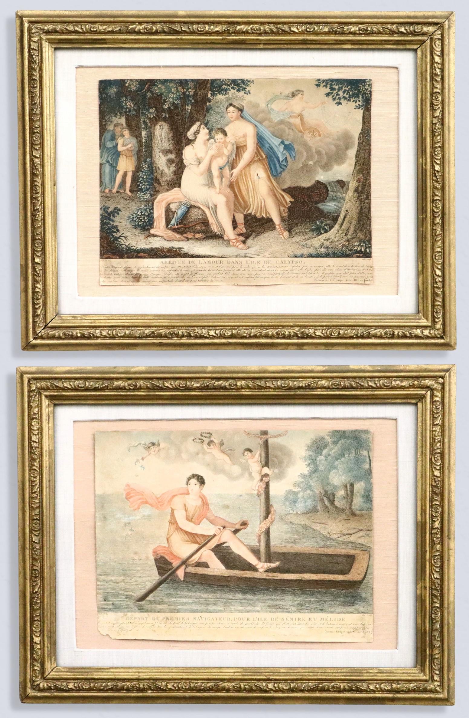 2 Adventures of Telemachus Engravings (1 of 6)