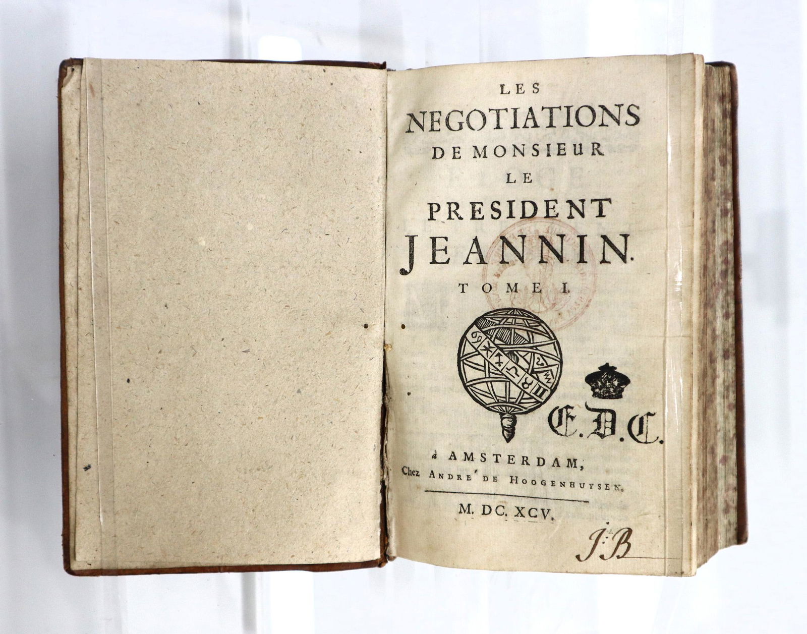 Jeannin Les Negociations de Monsieur le President Jeannin Vol I & III (1 of 3)