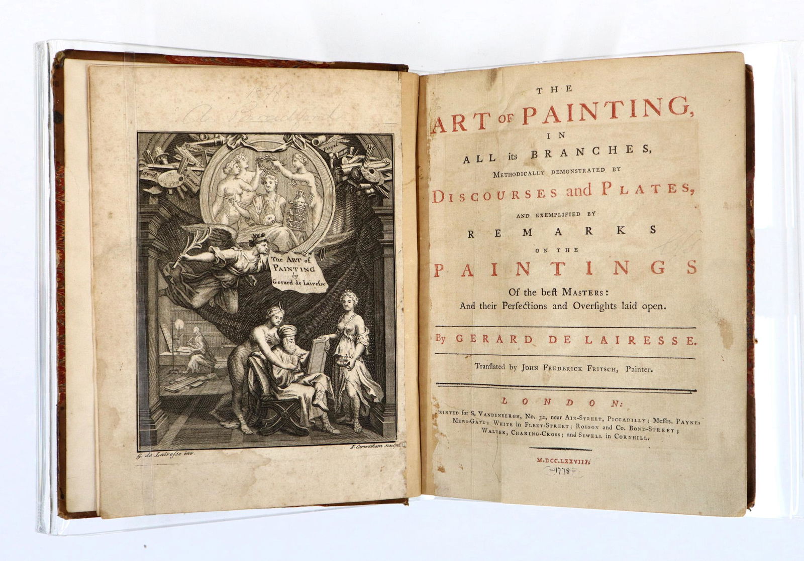 Lairesse Art of Painting in All its Branches (1 of 3)