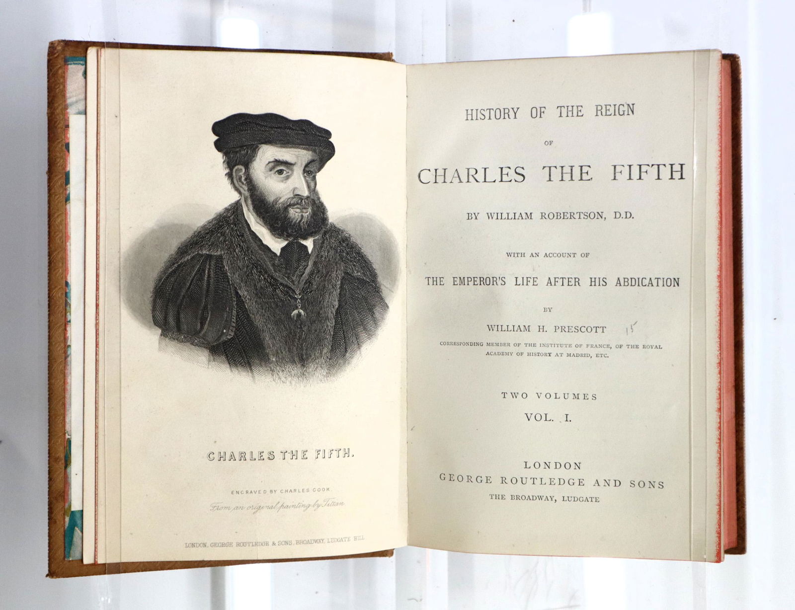 Prescott History of the Reign of Charles the Fifth Vol I-II (1 of 2)