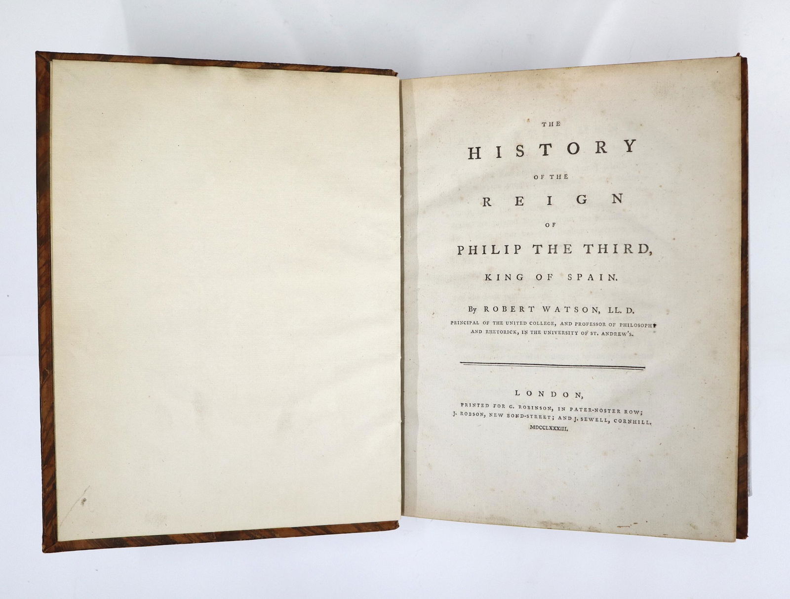 Watson History of the Reign of Philip III (1 of 2)