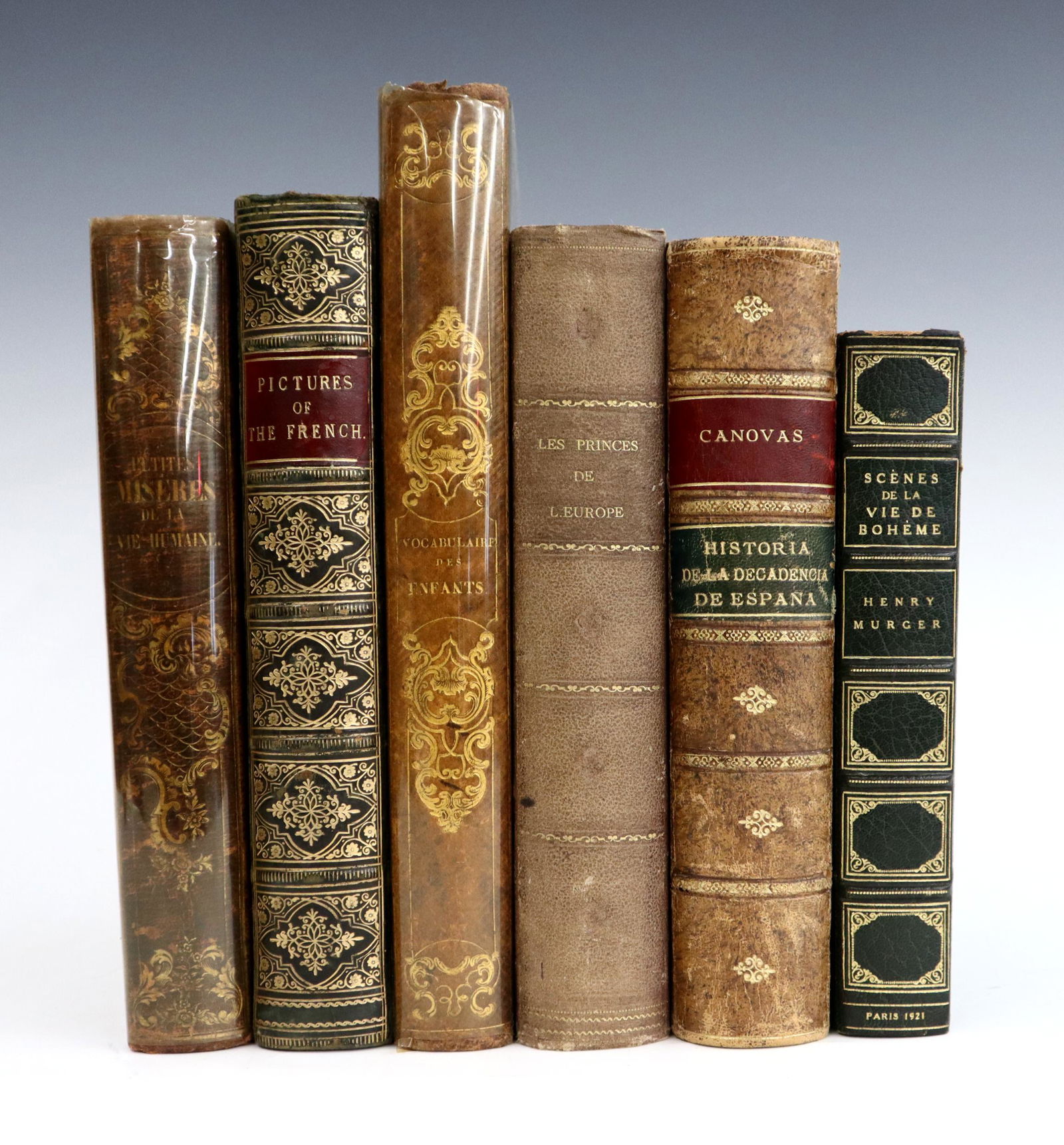 6 Antique Books (1 of 1)