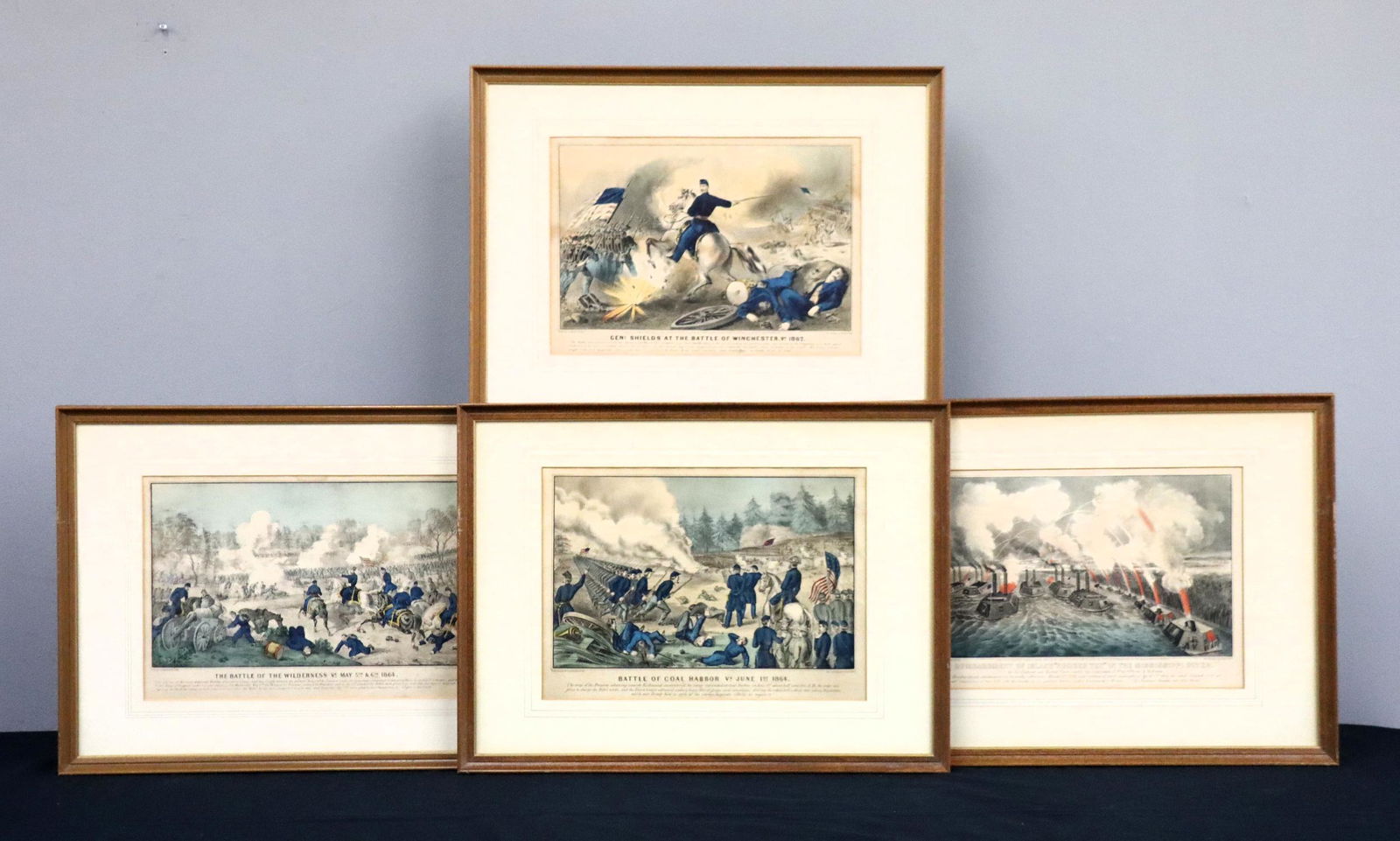 4 Currier & Ives Civil War Lithographs (1 of 3)