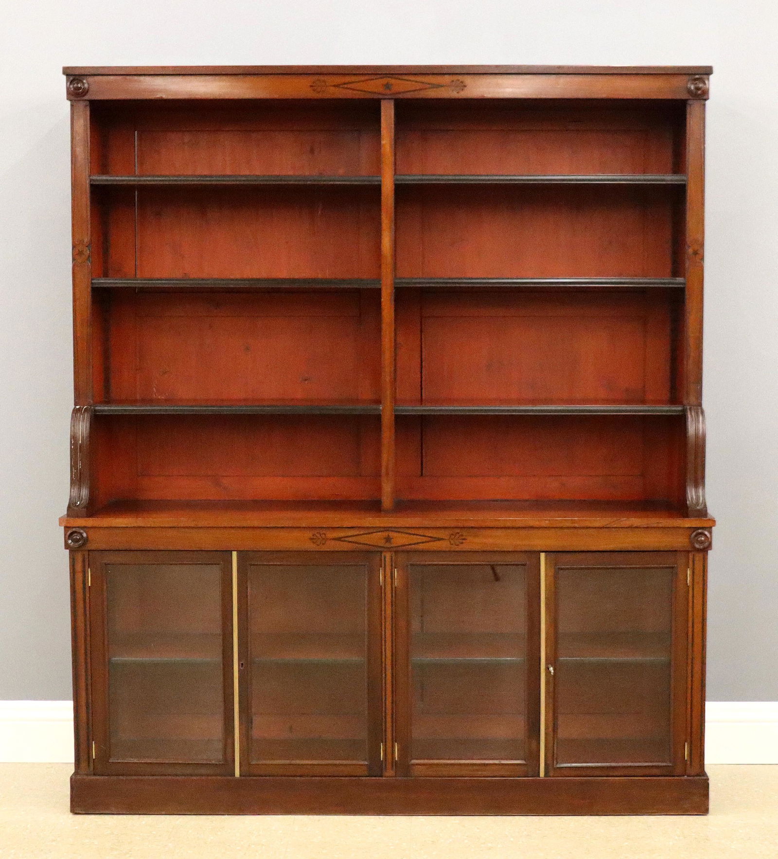 English Regency Library Case (1 of 4)