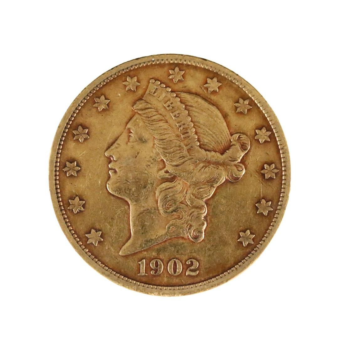 1902 S Gold Double Eagle (1 of 2)