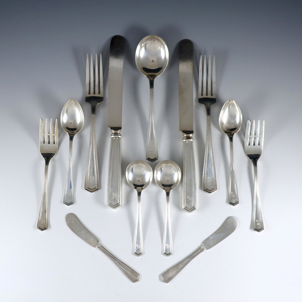 Simpson, Hall, Miller & Co. Sterling Flatware