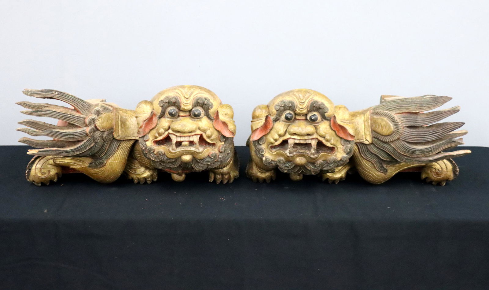 Pr Chinese Architectural Foo Dogs (1 of 2)