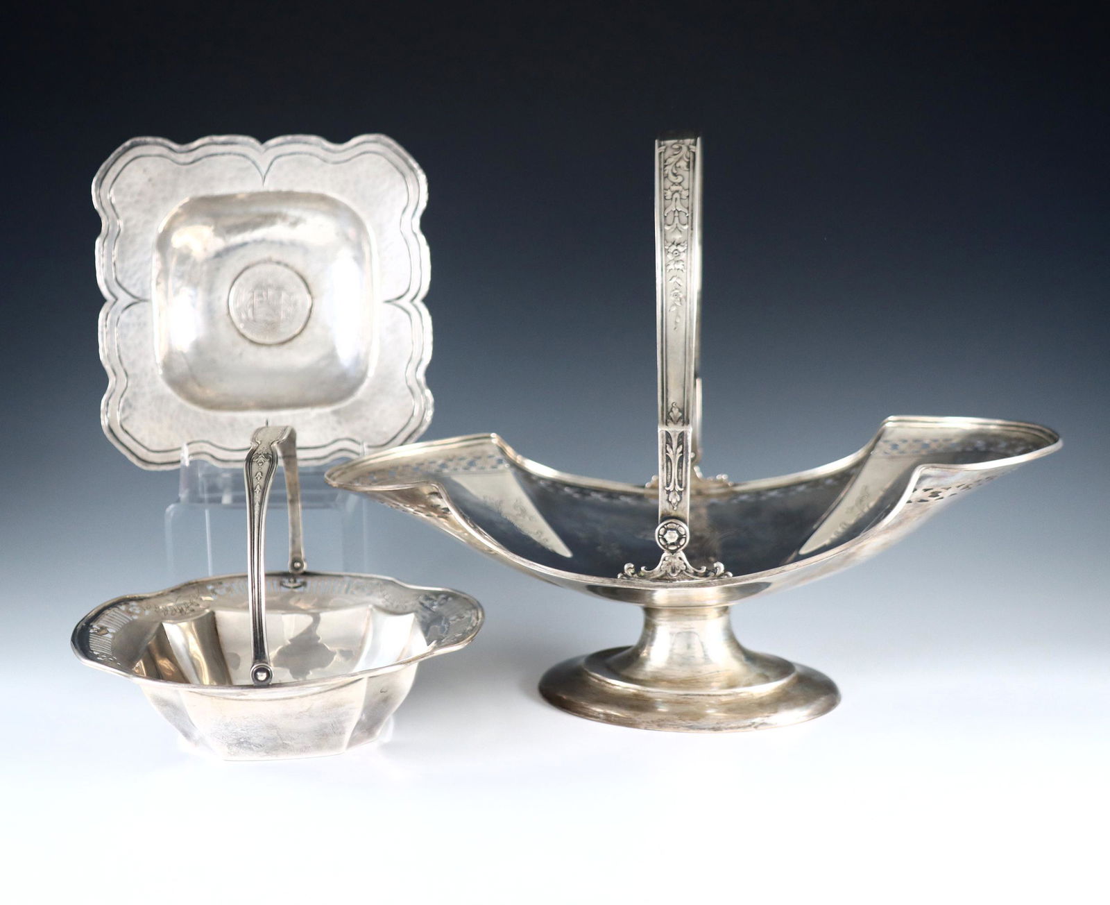 3 Pc Silver Tableware (1 of 1)