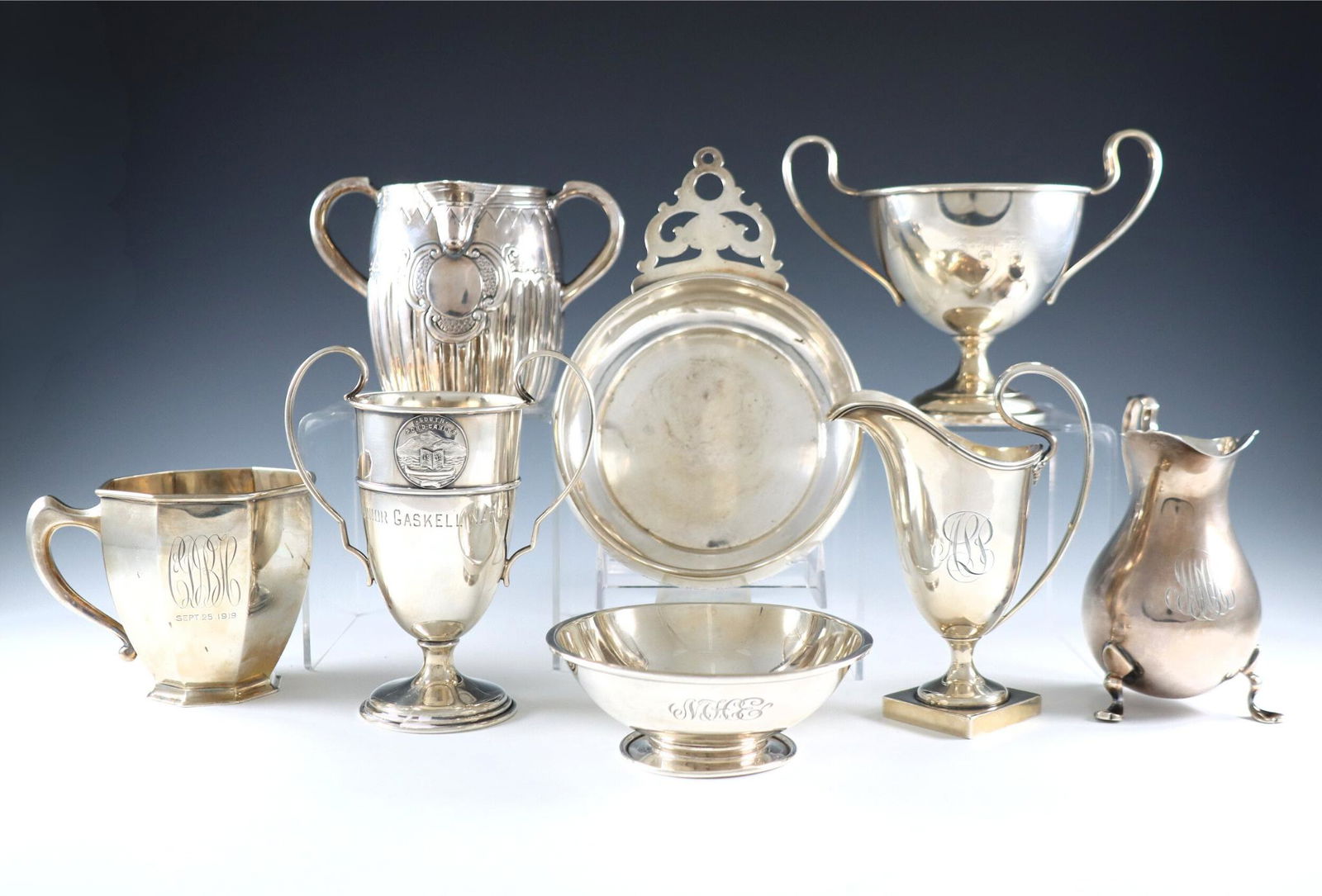 8 Pc Sterling Tableware (1 of 1)