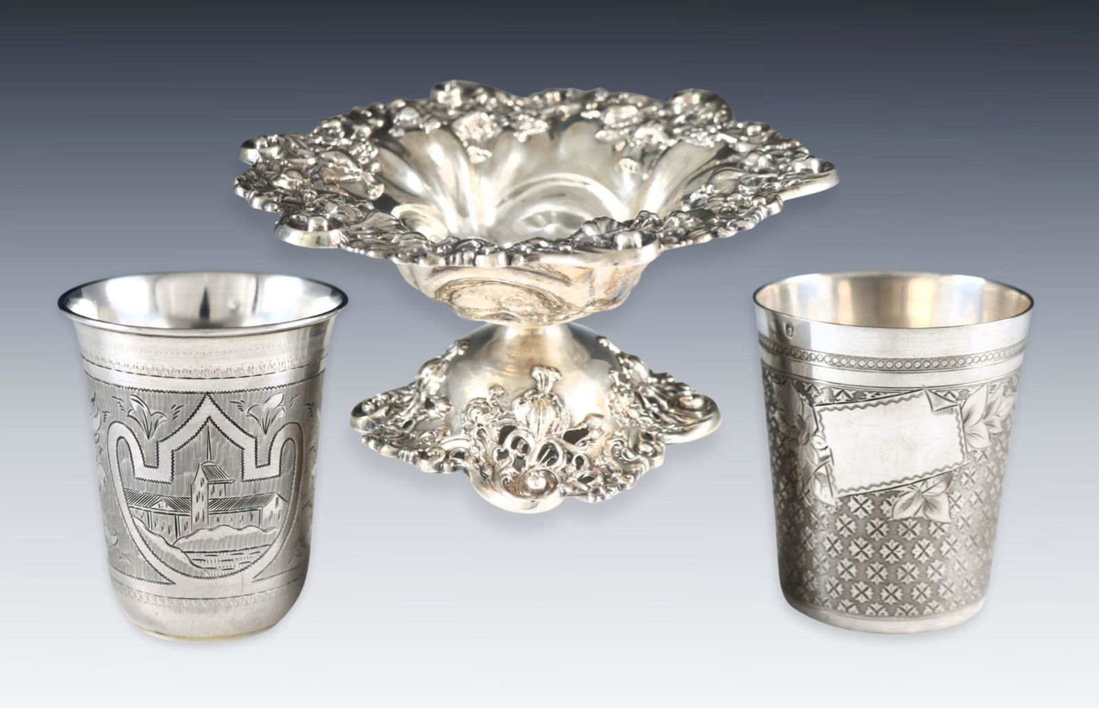 3 Pc Silver Tableware (1 of 12)