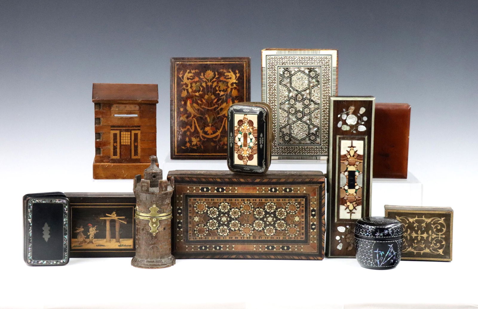 12 Wooden Boxes & Cases (1 of 1)