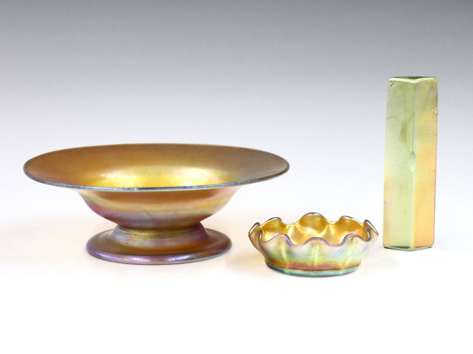 3 Pc Art Glass (1 of 3)