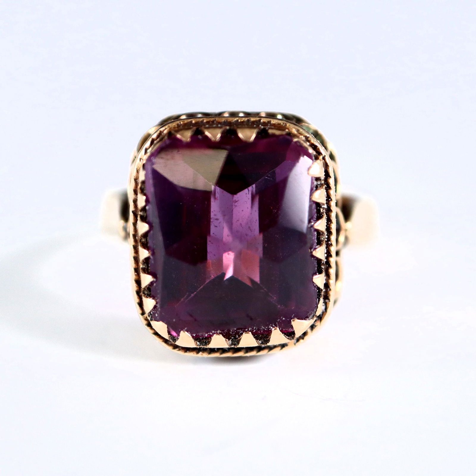 14k Gold & Amethyst Ring (1 of 3)