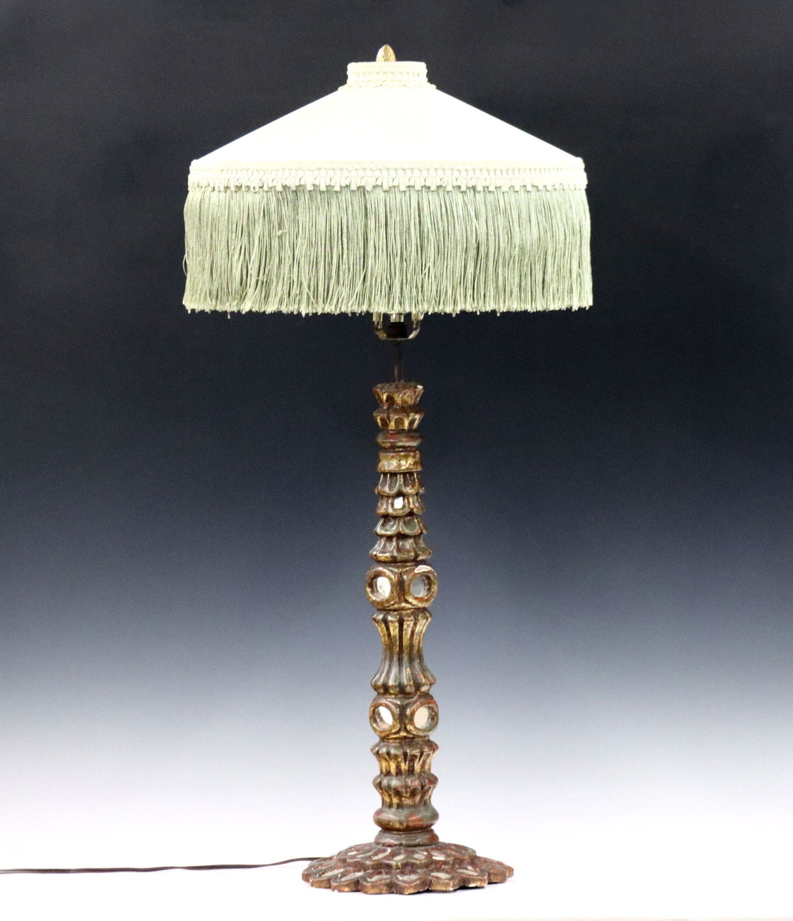 Spanish Colonial Candlestick Lamp (1 of 3)