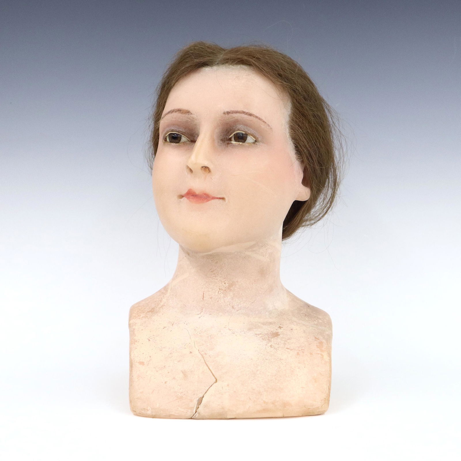 Wax Mannequin Bust (1 of 3)