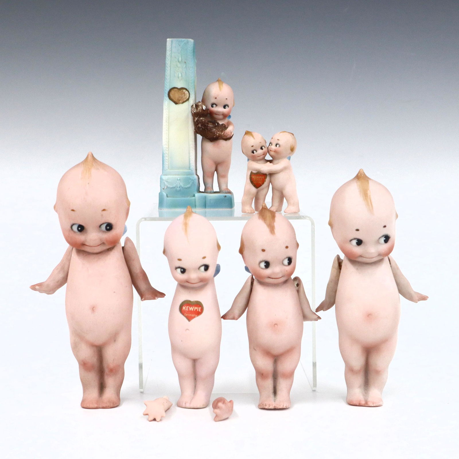 6 Kewpie Bisque Dolls (1 of 4)
