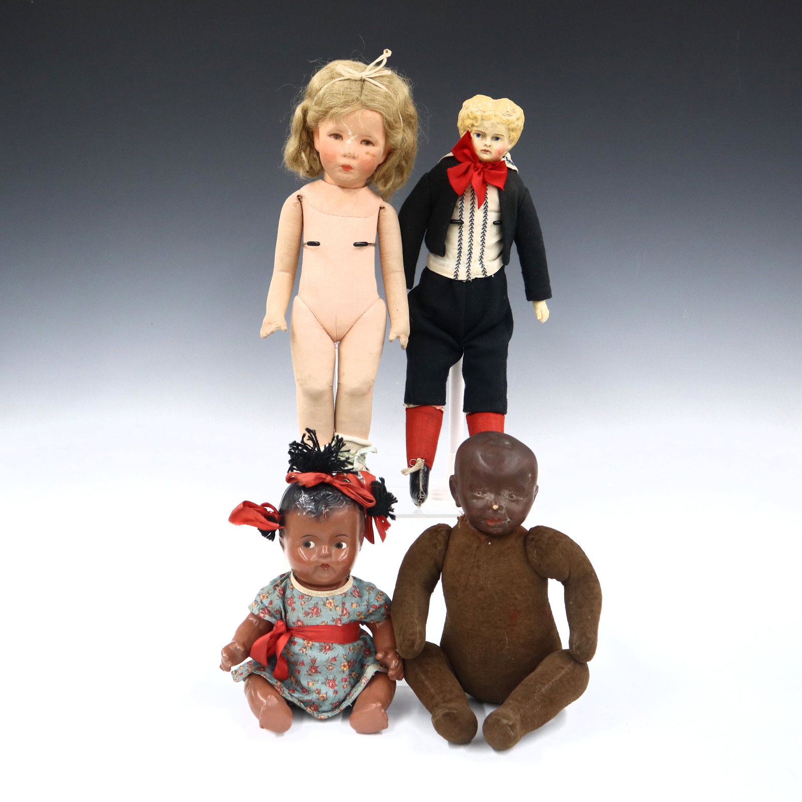 4 Composition Dolls (1 of 3)