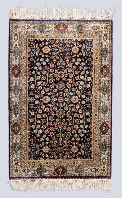 Indo-Persian Silk Rug (1 of 4)