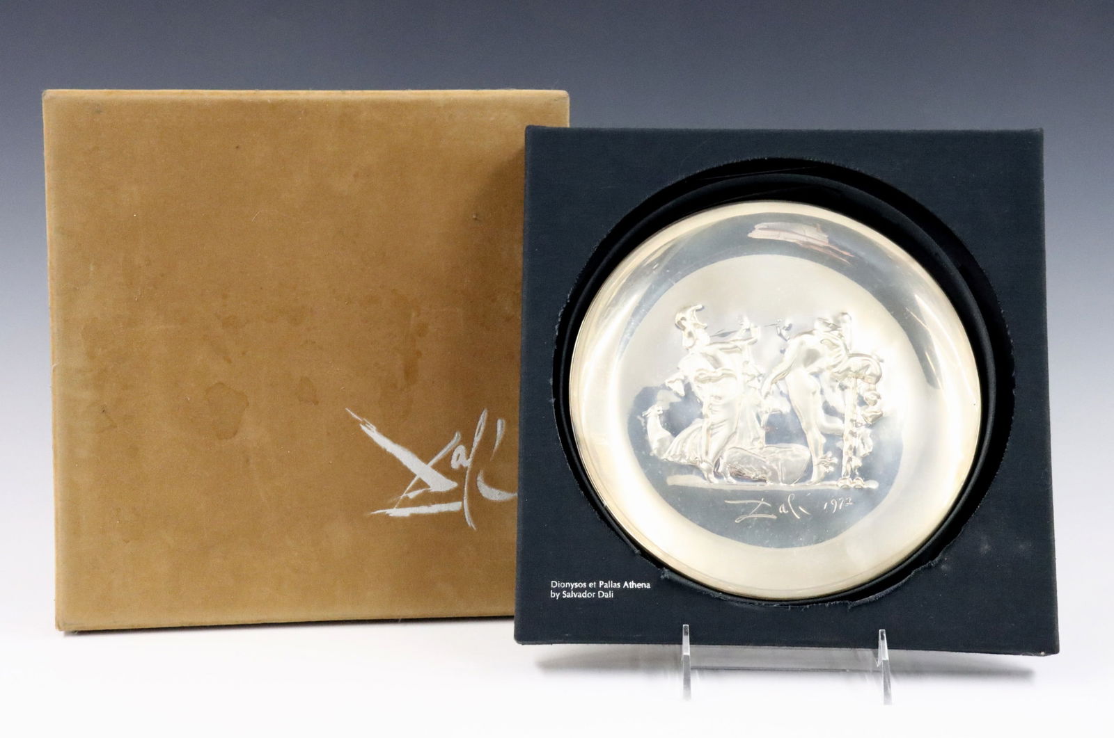 1972 Dali Sterling Plate (1 of 4)