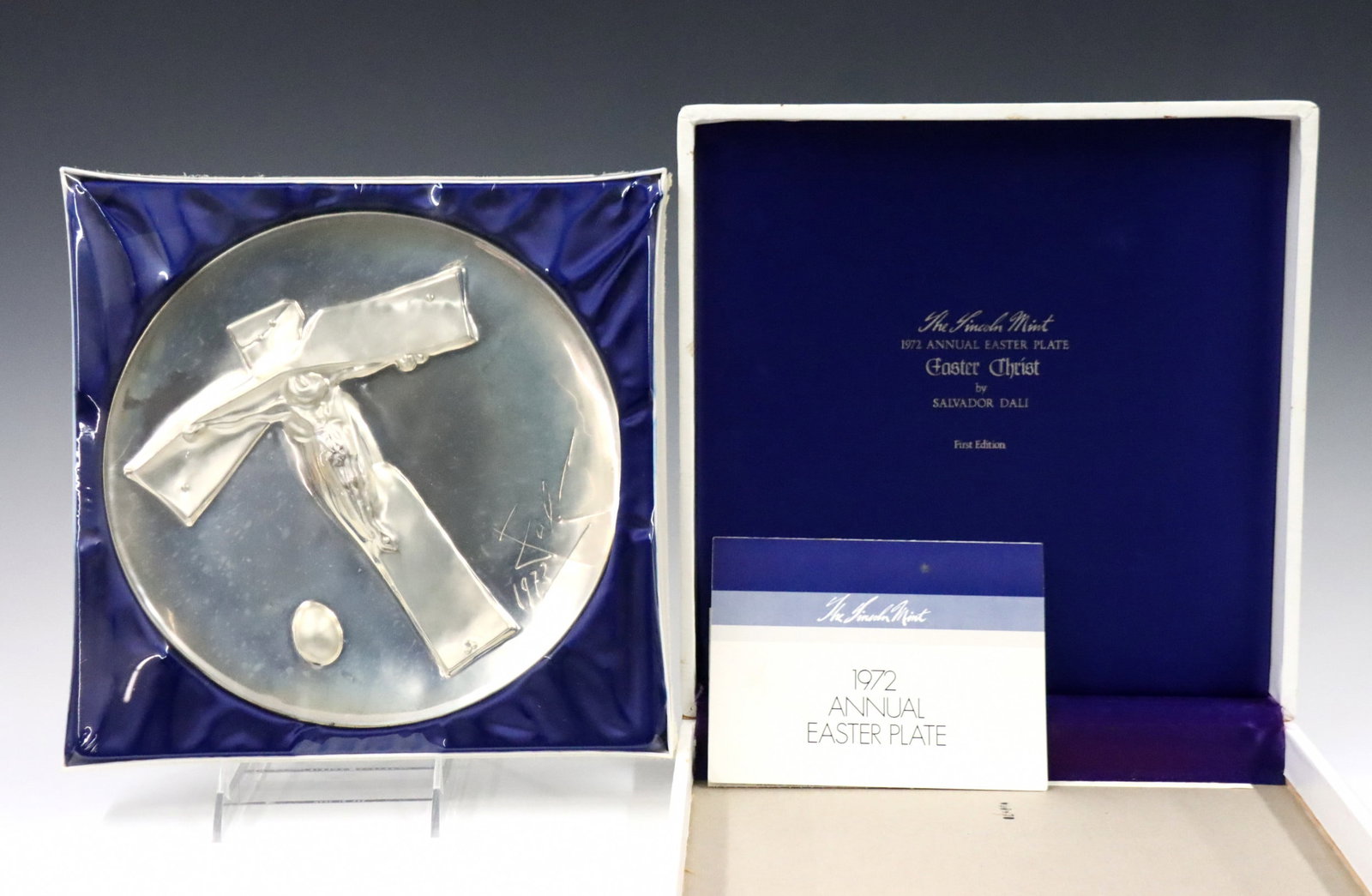 1972 Dali Sterling Easter Plate (1 of 2)