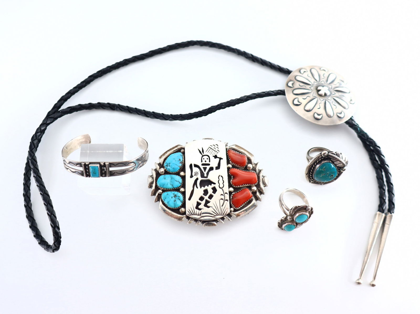 5 Navajo Sterling Accessories (1 of 1)