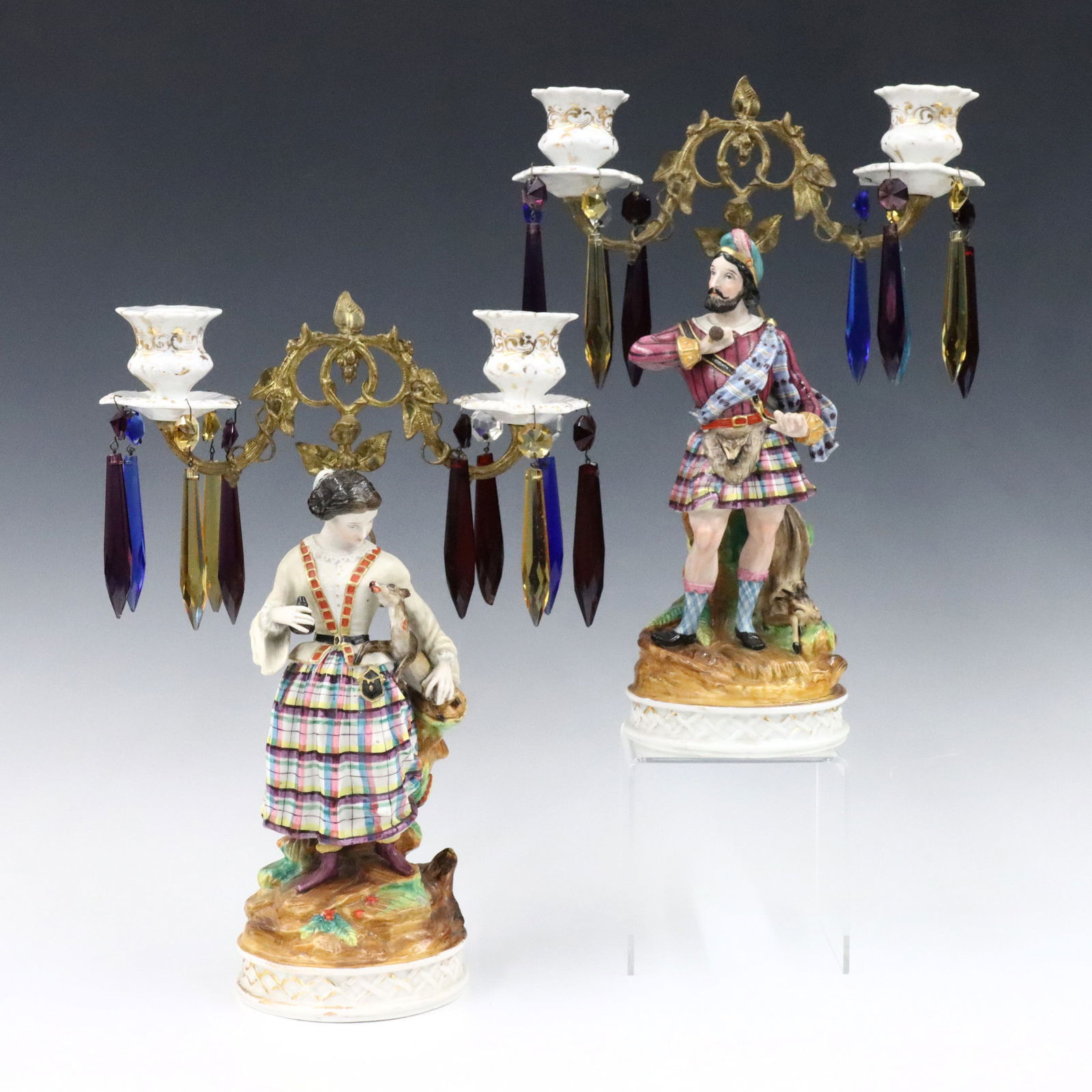 Pr Figural Candelabra (1 of 2)