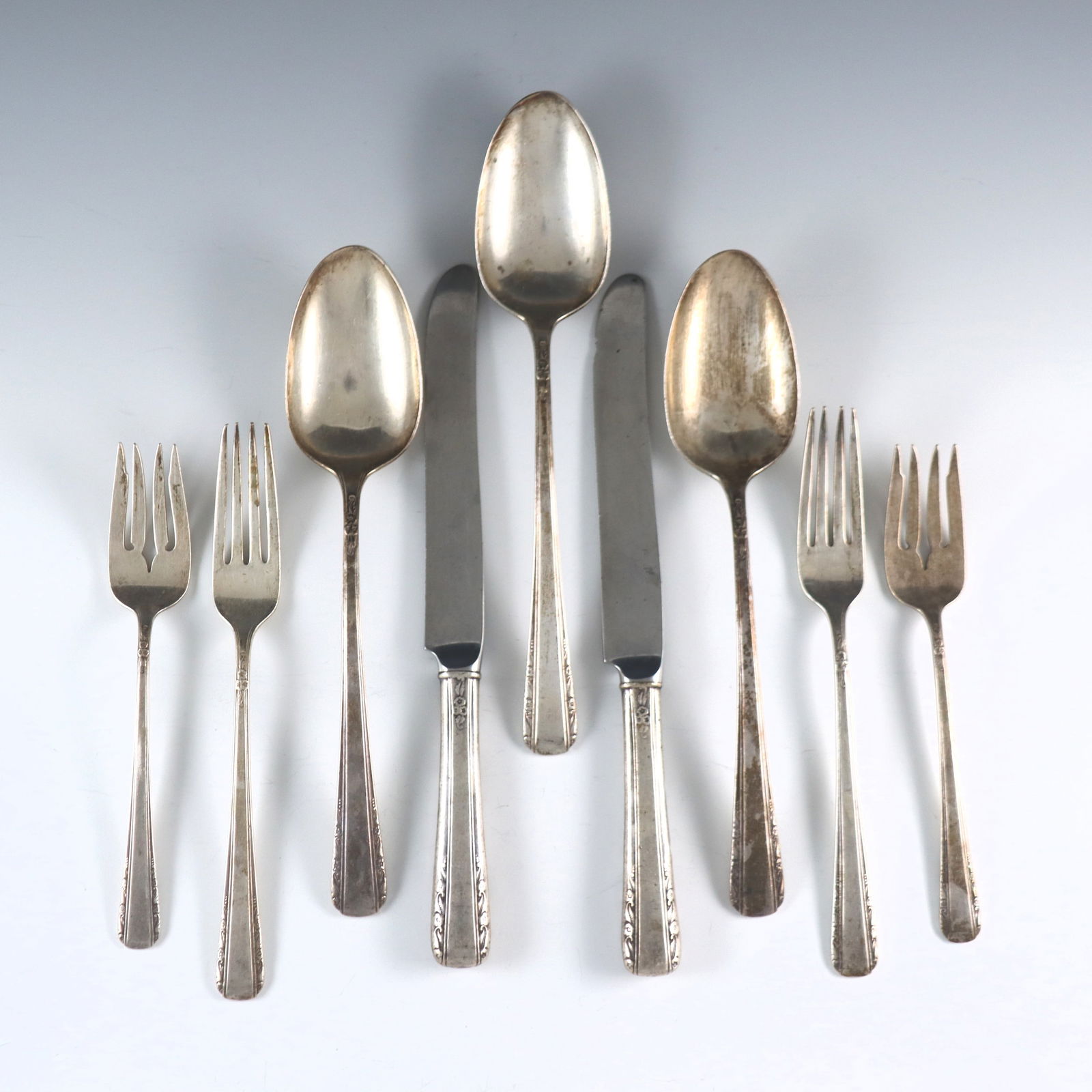 20 pc International Courtship Sterling Flatware (1 of 1)