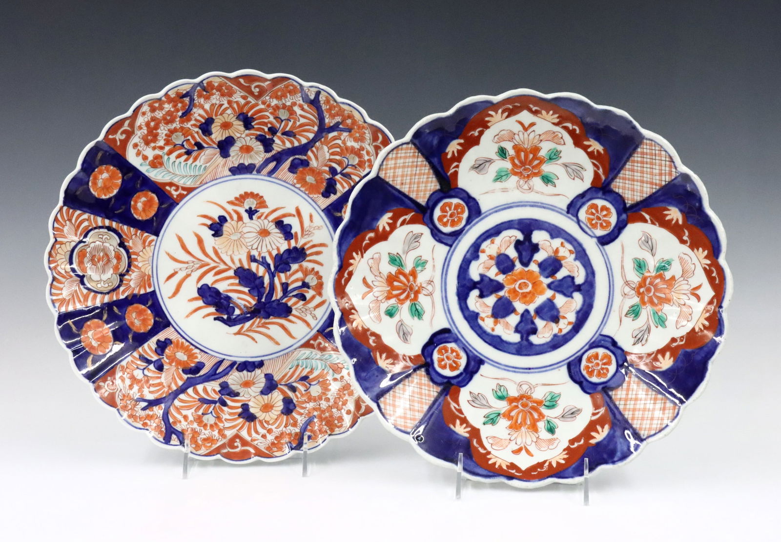 2 Japanese Imari Chargers (1 of 2)