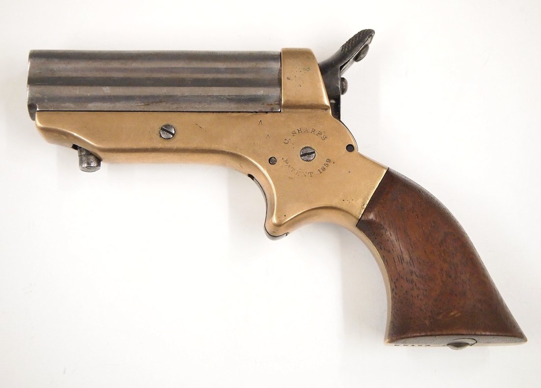 Sharps Model 1 4 Shot Pepperbox (1 of 5)