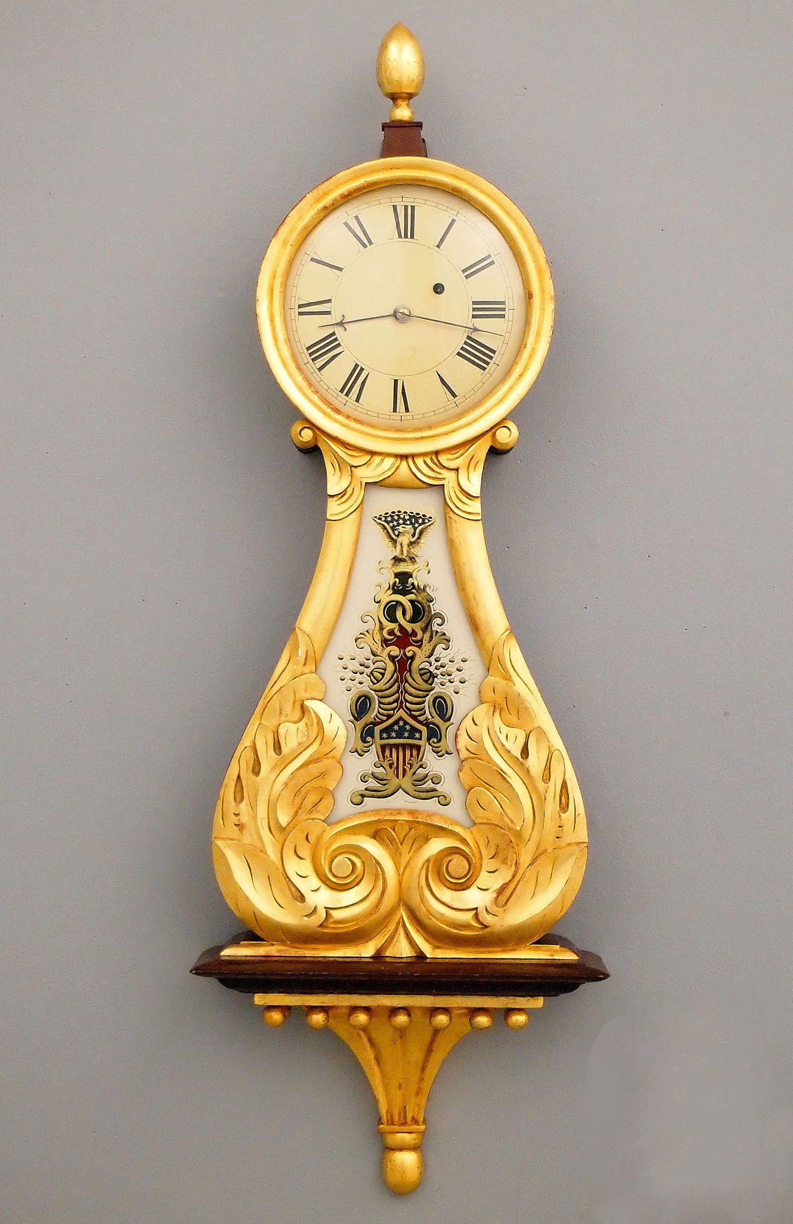 American Lyre Banjo Clock (1 of 6)