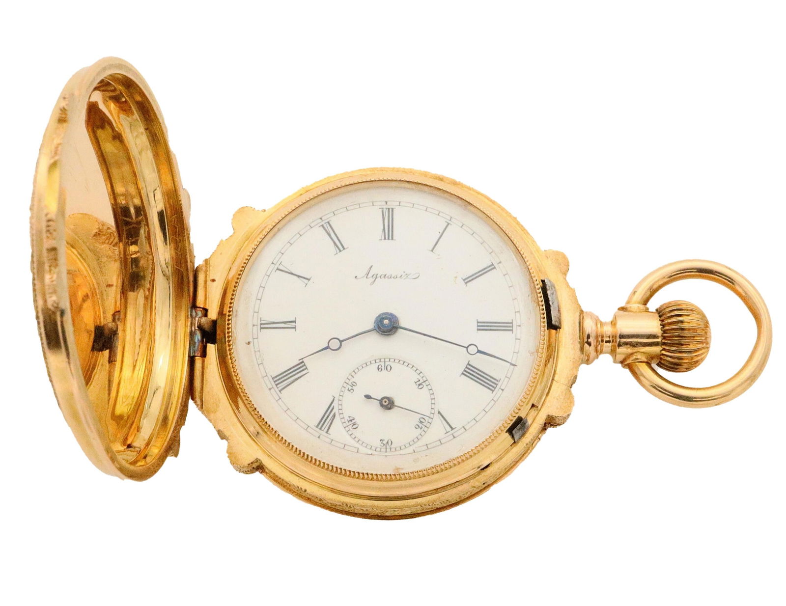 18k Gold Agassiz Pocket Watch (1 of 5)