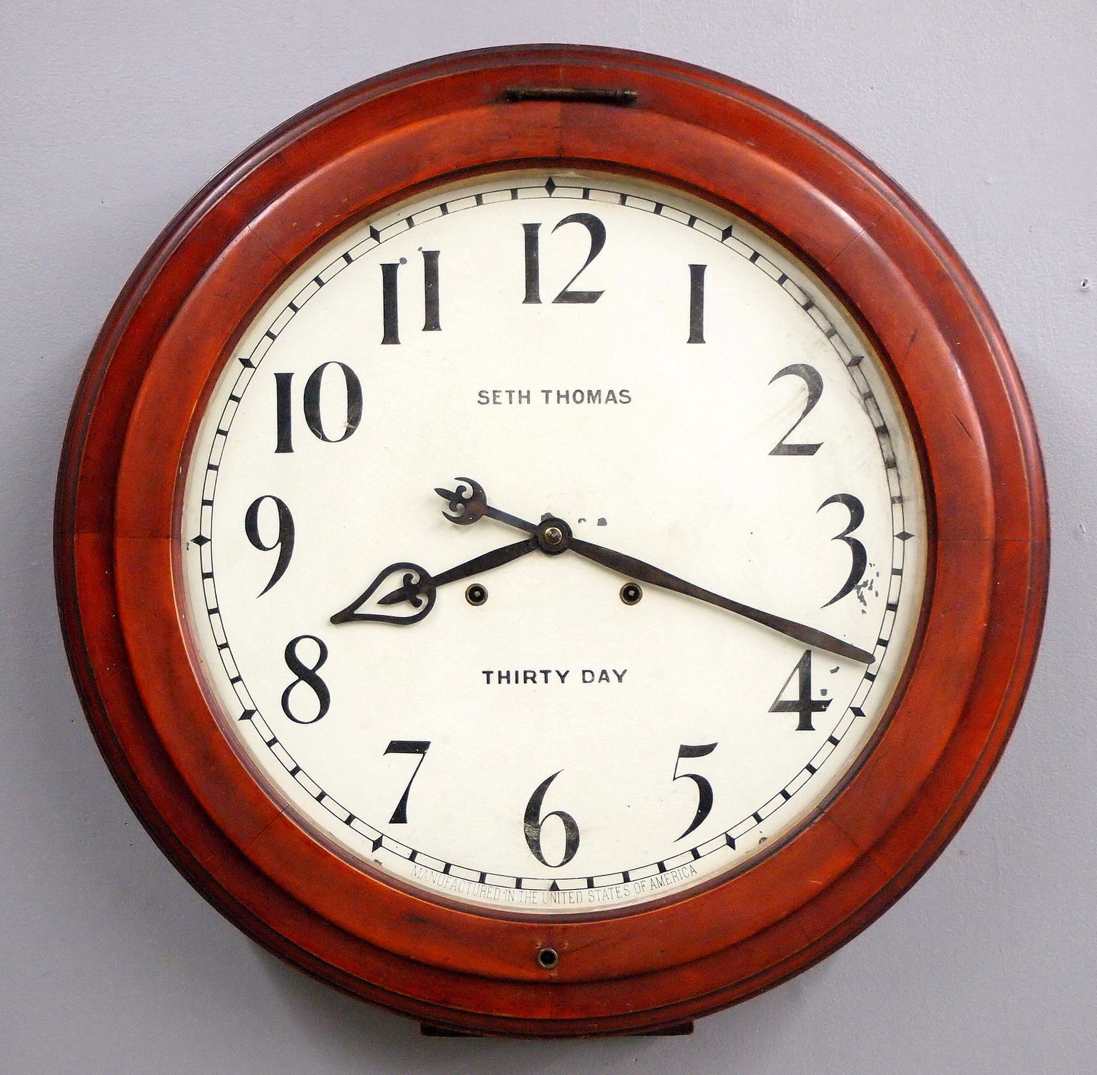 Seth Thomas Arcade Gallery Clock (1 of 4)