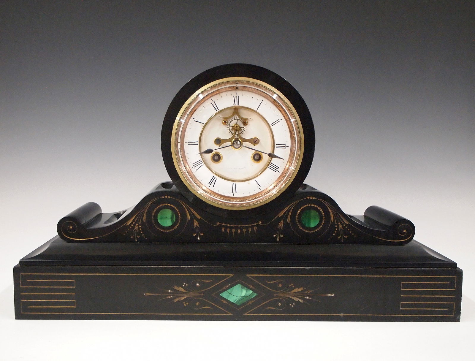 French Marble Mantel Clock (1 of 5)