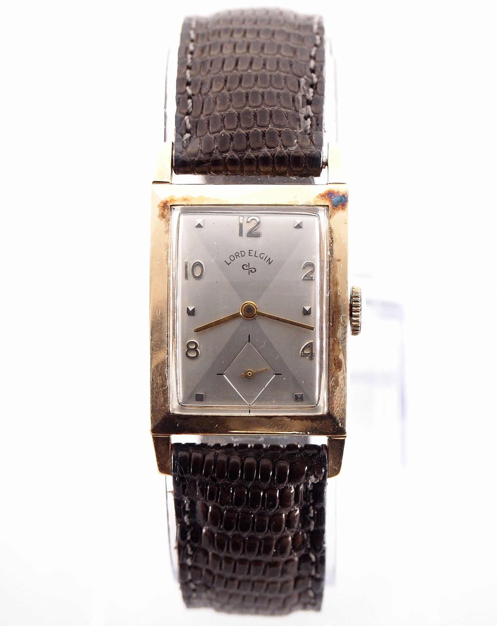 Vintage Lord Elgin 14k Gold Wristwatch (1 of 6)