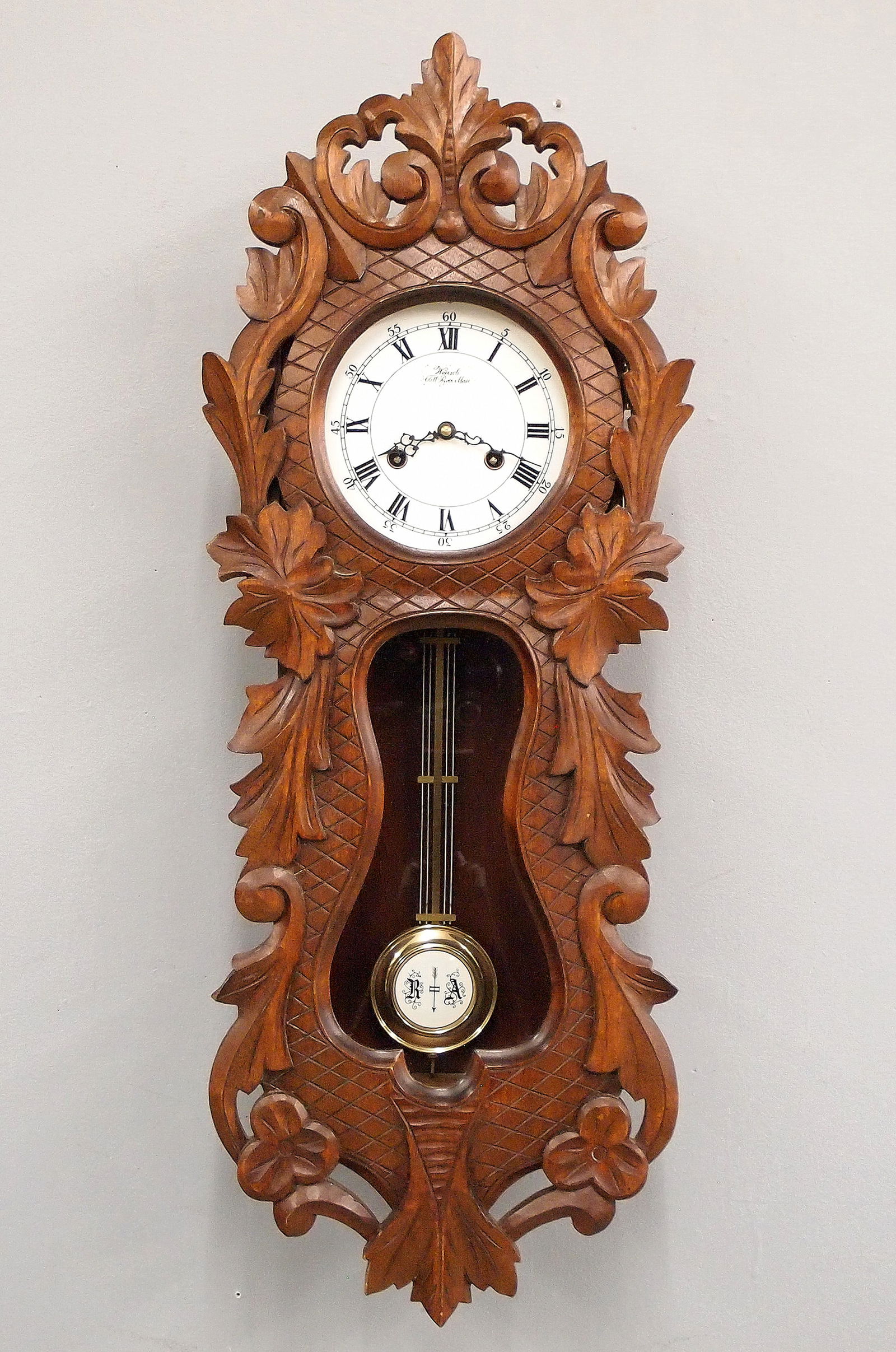 Carved Wall Clock (1 of 4)