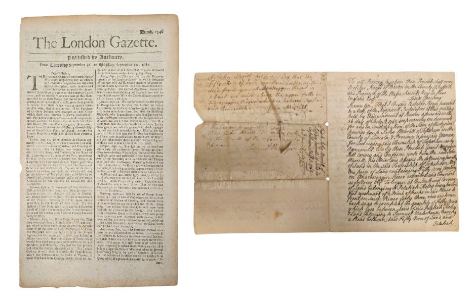 2 British & American Documents (1 of 5)