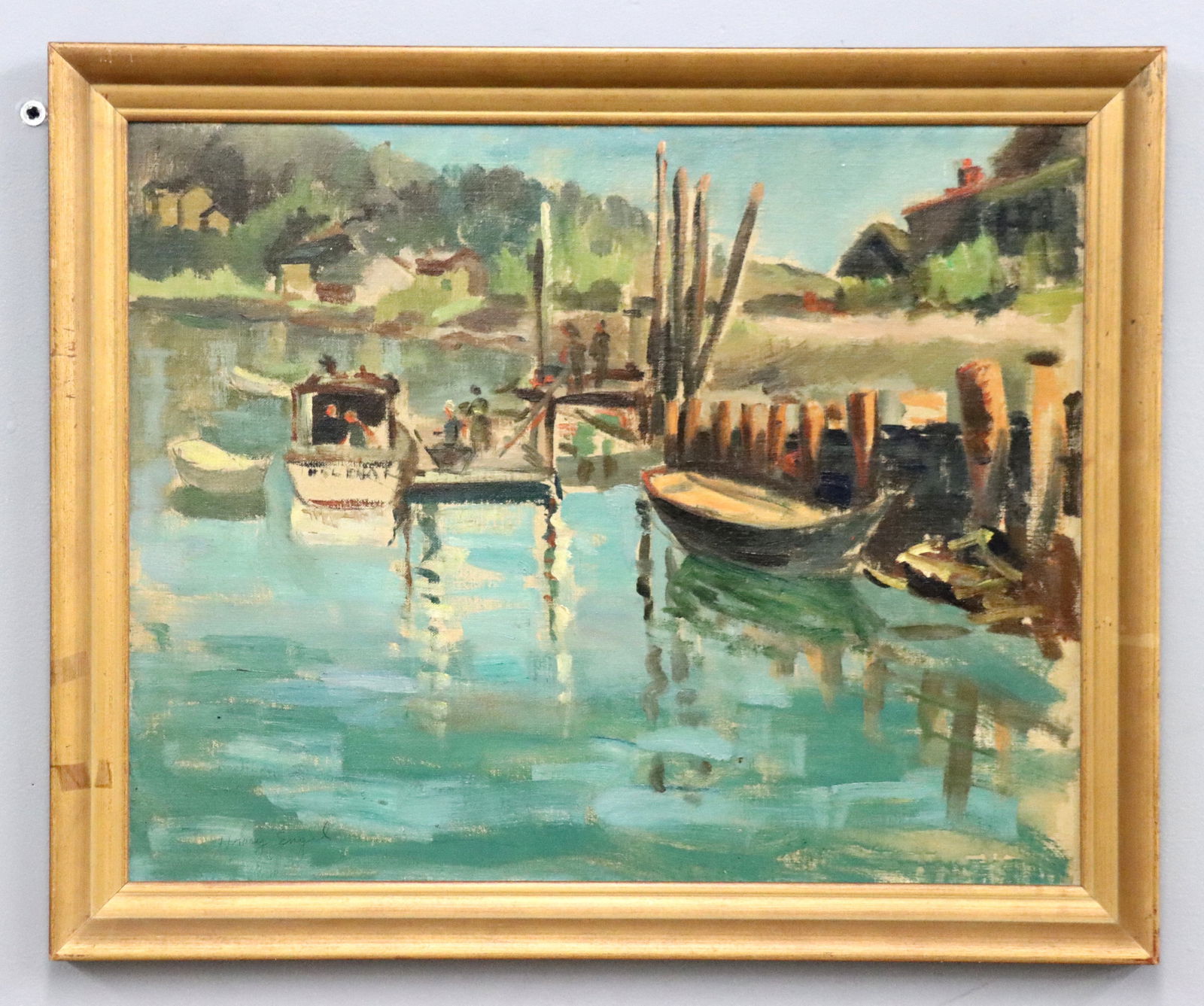 H. Engel Dock Scene (1 of 4)