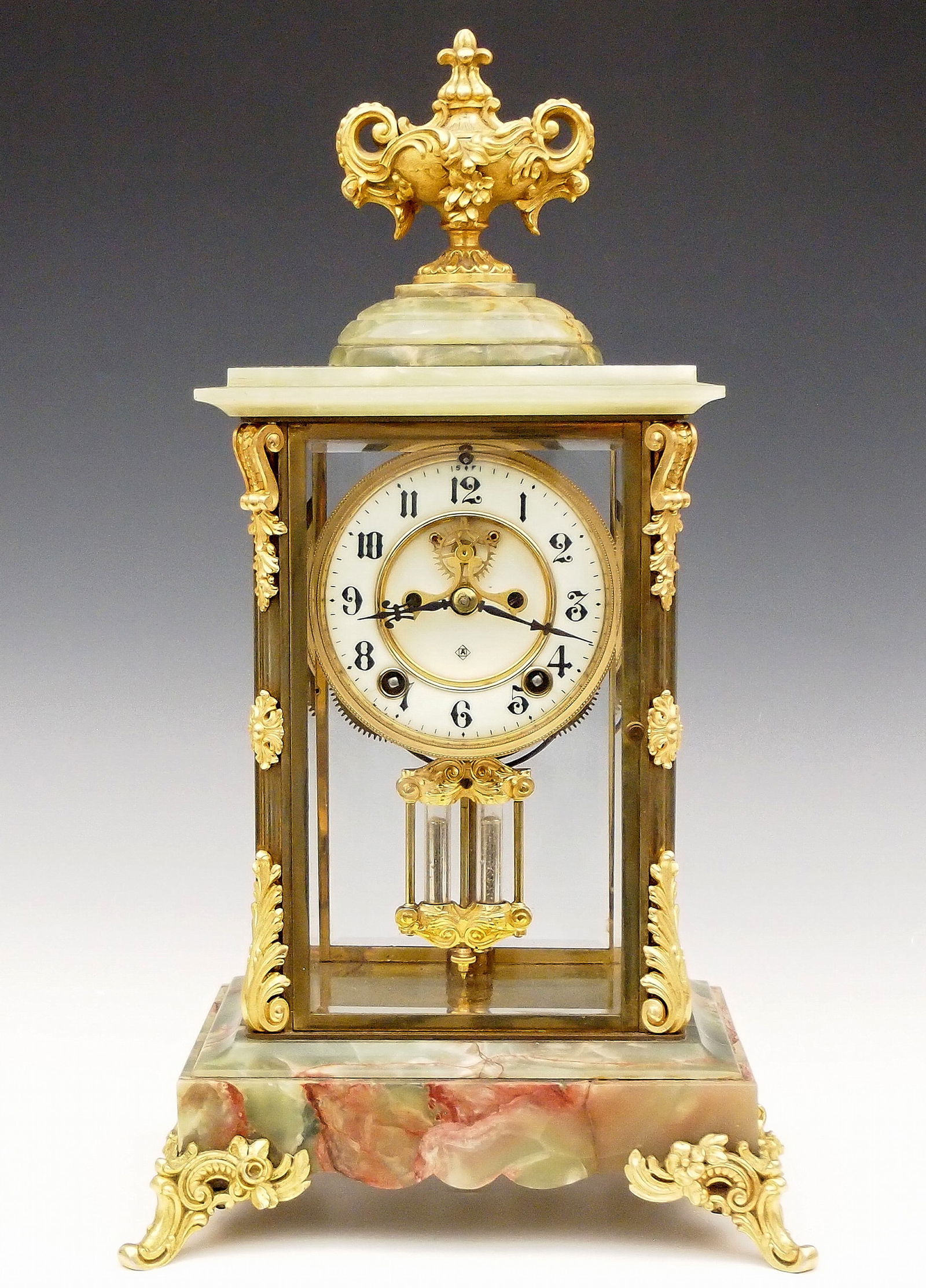 Ansonia Radiant Crystal Regulator Clock (1 of 5)