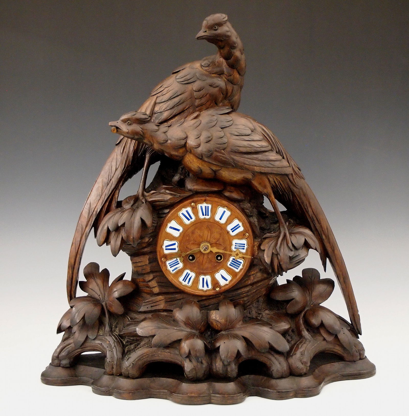 Leuenberger Black Forest Table Clock (1 of 6)