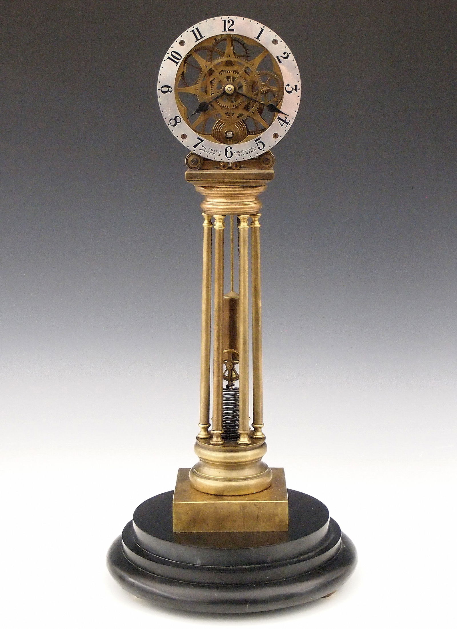 William Smith Skeleton Clock (1 of 4)
