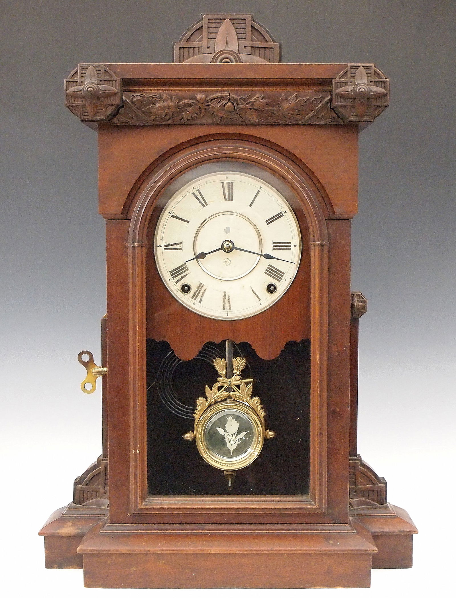 Seth Thomas Pittsburg Kitchen Shelf Clock (1 of 4)