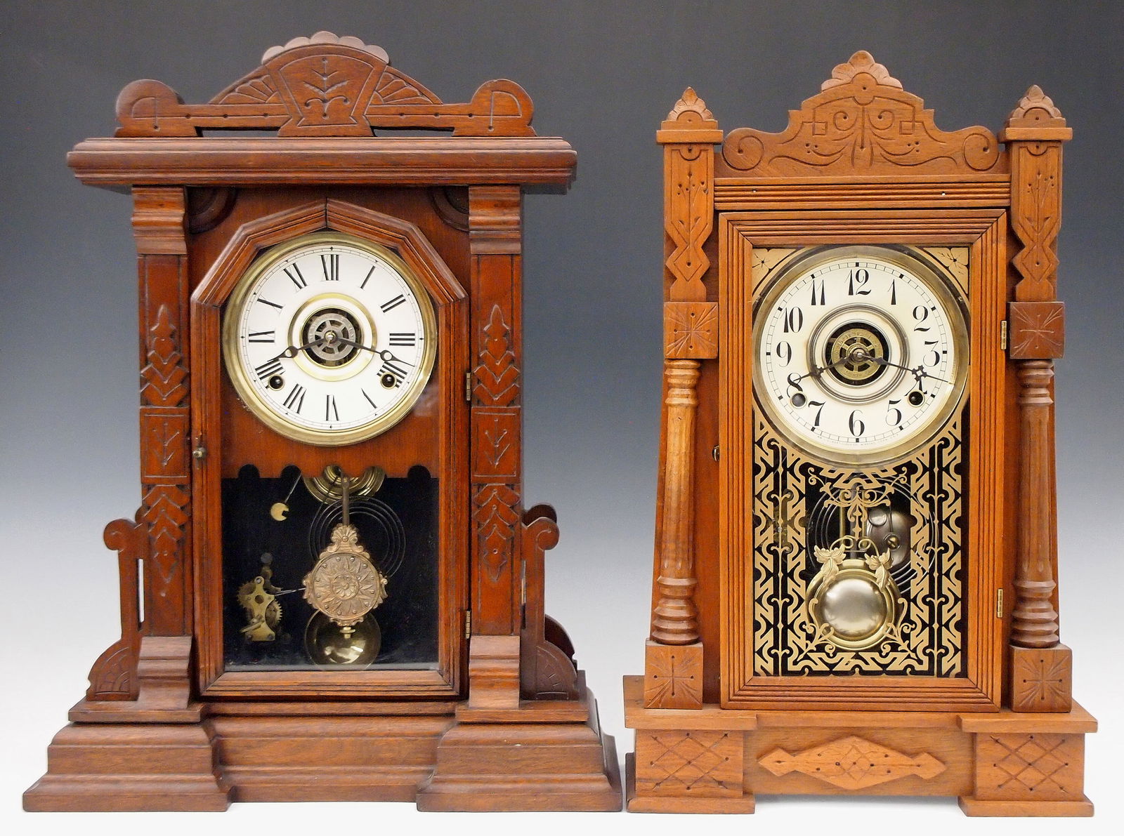 2 Welch Kitchen Shelf Clocks (1 of 6)